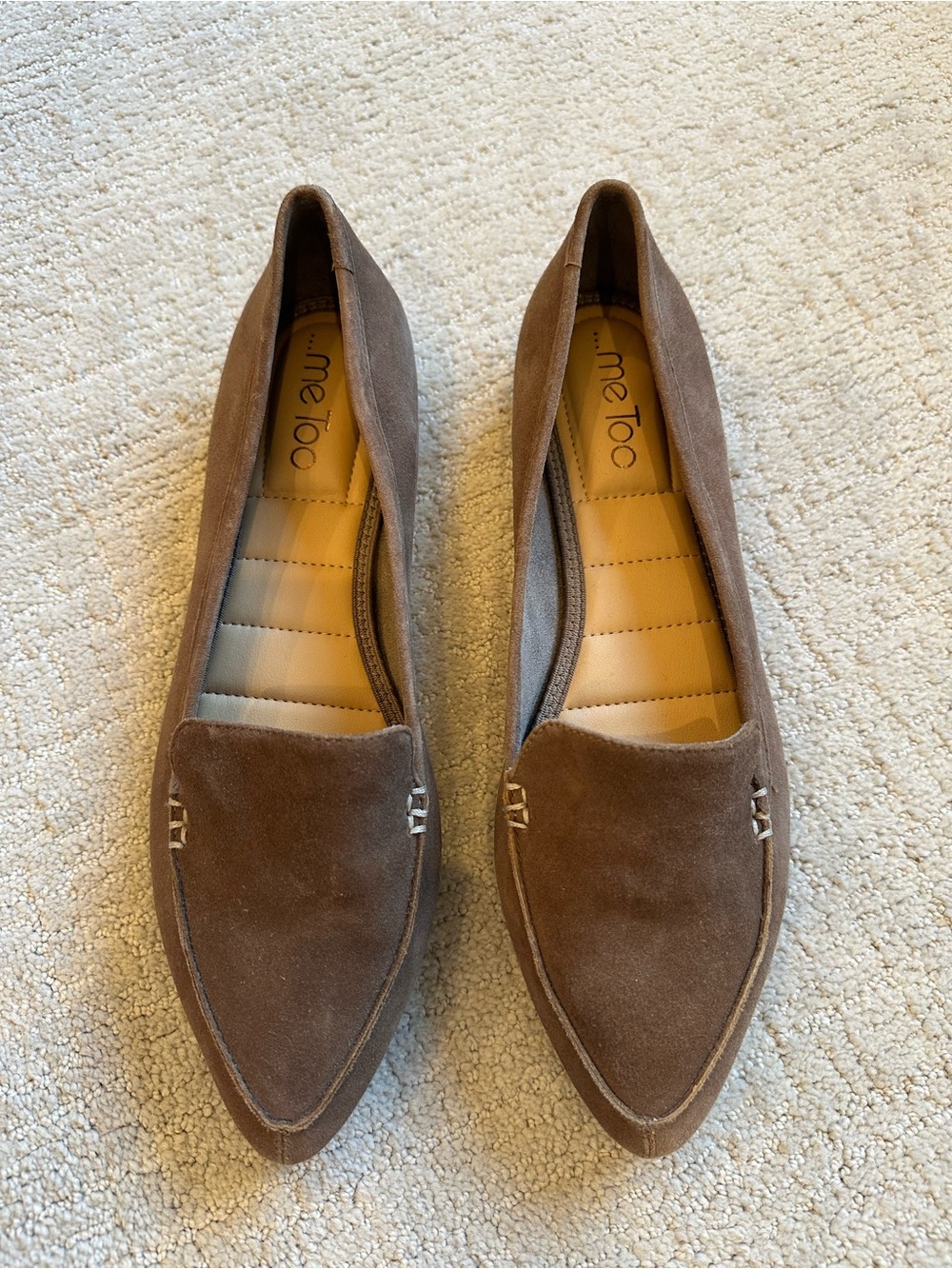Me too Suede Ballet Flats Loafer